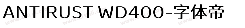ANTIRUST WD400字体转换